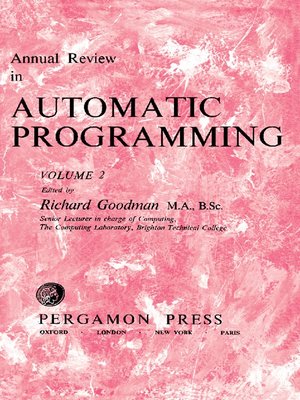 cover image of International Tracts in Computer Science and Technology and Their Application, Volume 2